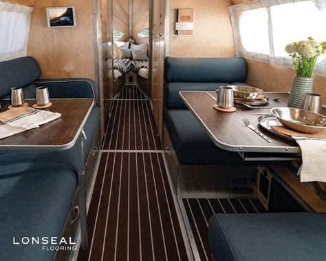 LONMARINE® WOOD is Lonseal's high-performance, slip-resistant marine safety flooring that has been specifically manufactured to comply with IMO/MED specifications for international markets and is USCG approved. Lonseal's marine wood looks come in both matte and glossy styles, and have color coordinating trims.MEETS IMO/MED 2014/90/EU Modules B&D USGC CERTIFIED MEETS FMVSS 302: CFR 49 §571.302 Flammability of Interior Materials FEATURES (data shown is nominal):Roll Width: 6 ft. (1.8 m)Roll Length Perforated Floor, Houseboat Decor, Marine Flooring, Sailboat Interior, Interior Materials, Airstream Interior, Foam Tiles, Weathered Teak, Van Camper