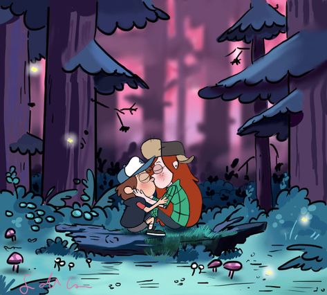 Dipper And Wendy, Gravity Falls Cosplay, Old Cartoon Characters, Gravity Falls Dipper, The Loud House Fanart, Gravity Falls Bill, Desenhos Gravity Falls, Gravity Falls Fan Art, Dipper And Mabel