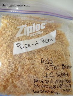 Dehydrated Mushrooms, Homemade Rice A Roni, Homemade Dry Mixes, Rice A Roni, Homemade Pantry, Cook Rice, Instant Rice, Rice Side Dishes, Mason Jar Meals