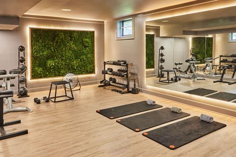 10 Elements of an Inspiring Home Gym #Gym #Workout #Spaces #Kitchens #Own #Your #Outdoor #Mini #Ideas #Creating #Home #Compact #for #HomeIdeas Gym Remodel, Gym Decorating Ideas, Basement Home Gym, Mini Home Gym, Small Home Gym Ideas, Small Home Gym, Home Gym Ideas, Home Gym Flooring, Workout Room Home