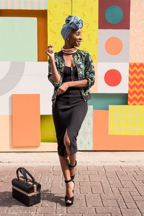 Plus Fall Outfits, Color Locs, Leather Street Style, Leather Outfits, Head Wrap Styles, Casual Outfit Inspiration, Outfits To Wear, Black Women Fashion, Inspired Outfits