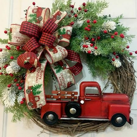 Decorate jeep for christmas