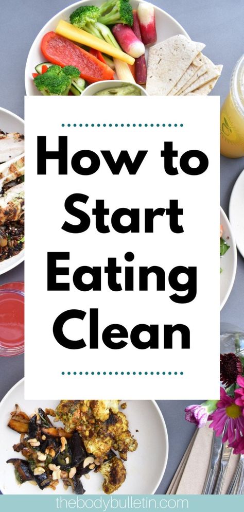 Want to eat clean but not sure where to start? This is the ultimate guide to eating clean for beginners losing weight. Click the pin to lean how to eat clean and be sure to grab the clean eating grocery list and 5 day meal plan to get started. #eatclean #cleaneating #weightloss #howtoeatclean Eat Clean For Beginners, Clean Eating Guide, Clean Eating Diet Plan, Clean Eating Grocery List, Best Smoothie, Clean Eating For Beginners, Clean Eating Meal Plan, Baking Soda Beauty Uses, Best Fat Burning Foods