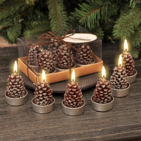 Pinecone garland