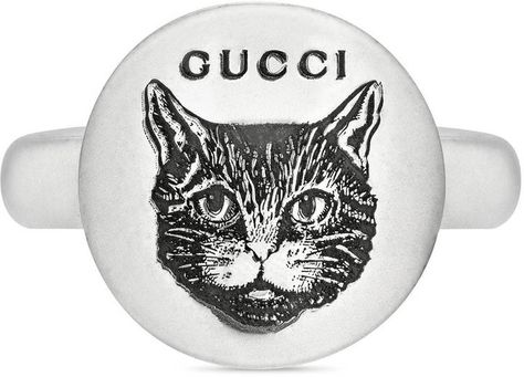 Gucci Blind For Love, Engraved Silver Ring, Silver Cat Ring, Watches Silver, Cats Eye Ring, Mens Sterling Silver Necklace, Designer Silver Jewellery, Fall Rings, Gucci Gifts