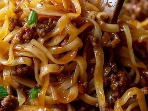 Mongolian Ground Beef Noodles, Fried Cheese Bites, Ground Beef Noodles, Mongolian Ground Beef, Beef Noodle Stir Fry, Beef Noodles, Mongolian Beef, Steamed Vegetables, Beef And Noodles