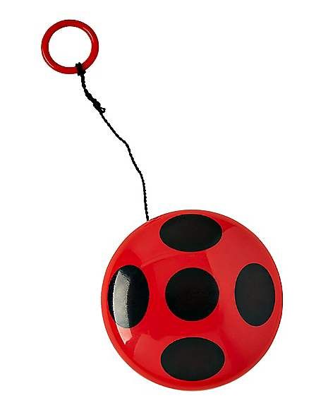 Ladybug Yo-Yo - Miraculous Ladybug - Spirithalloween.com Miraculous Ladybug Halloween, Miraculous Costume, Ladybug Halloween, Miraculous Ladybug Costume, Miraculous Ladybug Toys, Miraculous Ladybug Party, Cartoon Superhero, Disney Princess Toys, Ladybug Costume