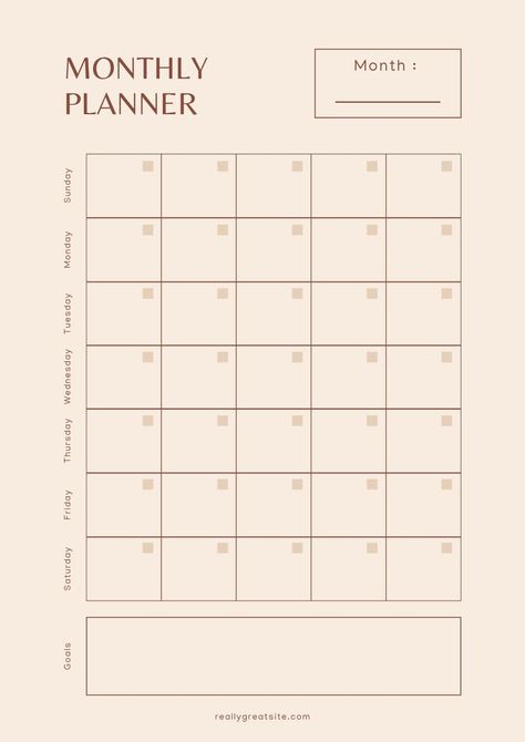 Calendar Schedule Template, Monthly Planner Template Aesthetic, Book Month Template, Schedule Templates Monthly, Good Notes Monthly Planner, Month Schedule Planner, Aesthetic Monthly Planner Template, Monthly Planner Template Free Printable, Month Planner Template