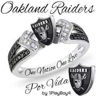 Oakland Raiders Ring Raiders Wedding, Raiders Party, Oakland Raiders Shoes, Raiders Tattoos, Oakland Raiders Fans, Raiders Nation, Raiders Wallpaper, Raiders Stuff, Oakland Raiders Logo