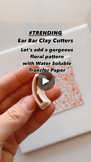 4.9K views · 255 reactions | Your small earring customers will love these clay ear bars!    #claycutters #ternding #polymerclaycutters #polymerclayearrings #clayjewelry | Creo Clay ✨ Polymer Clay Tools | Giulio Cercato · Stamina Clay Earrings For Beginners, Small Polymer Clay Earrings, Easy Polymer Clay Earrings, Easy Polymer Clay, Ear Bar, Clay Techniques, Polymer Clay Tools, Clay Polymer, Clay Tools