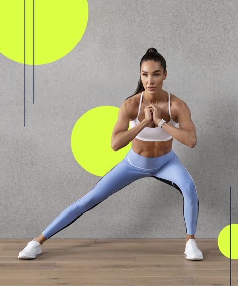 This At-Home Bodyweight Workout Is Super-Modifiable #refinery29 https://www.refinery29.com/en-gb/2021/01/10273287/kayla-itsines-hiit-full-body-workout-circuit Squat Jumps, 12 Minute Workout, Fitness Tips For Women, Women Health Care, Kayla Itsines, Major Muscles, Circuit Workout, Strong Body, I Work Out