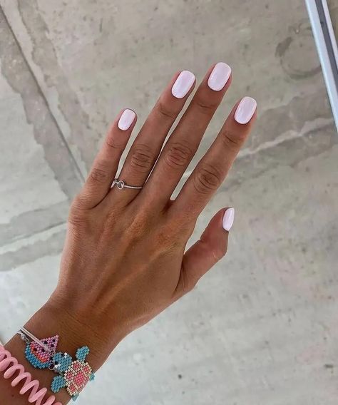 Thermal Nails, Minimal Nails Art, Fall Gel Nails, Minimal Nails, Casual Nails, White Nail Designs, White Nail, Chic Nails, Semi Permanent