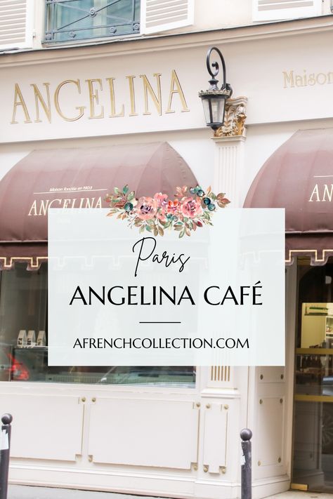 Angelina Hot Chocolate Paris, French Inspired Party, Hot Chocolate In Paris, Angelina Cafe, Room In Paris, Autumn Cafe, Thick Hot Chocolate, Angelina Paris, The Best Hot Chocolate