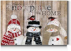 Snow People, Wood Christmas, Canvas Decor, Tole Painting, Christmas Wall Art, Holiday Decor Christmas, Christmas Signs, Christmas Prints, The Holiday Aisle