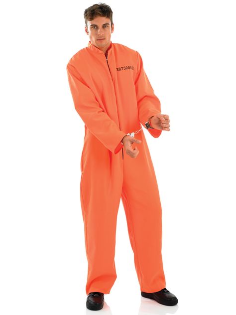 Prisoner Costume Orange Prisoner Costume, Prison Costume, Jailbird Costume, Orange Prisoner, Inmate Costume, Halloween Prisoner Costume, Swat Costume, Prison Jumpsuit, Prison Outfit