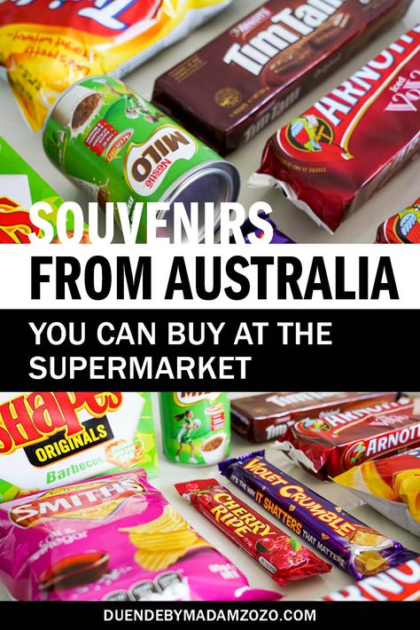 Foodies, cooks and culturally inquisitive friends will love when you bring them back any of these budget-friendly souvenirs from Australia, all which can be picked up at the supermarket.  #travel #travelsouvenirs #traveladvice #australia travel #culturaltravel #souvenirs Australia Souvenirs, Australian Souvenirs, Australian Snacks, Australia Shopping, Scuba Diving Australia, Souvenir Ideas, Australia Food, Canberra Australia, Australia Fashion