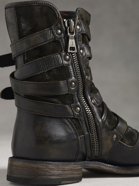 John Varvatos John Varvatos Boots, Dressy Boots, Buckle Boot, Steampunk Women, Tom Ford Men, Mens Leather Boots, New Rock, Buckle Boots, John Varvatos