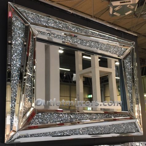 Wall Mirrors - Outlet Mirrors - the online decorative mirror superstore Puzzle Furniture, Mirrored Furniture Decor, Faceted Mirror, Big Wall Mirrors, Wall Mirror Diy, Mirror Gallery Wall, Wall Mirrors Set, Rustic Wall Mirrors, Black Wall Mirror