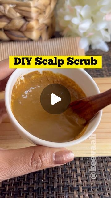 Anitha Sam on Instagram: "DIY Scalp Scrub💕💆🏻‍♀️
Follow @ani_beautydiy 
.
.
.
Ingredients:
~ Besan/Gram flour (Cleanser)
~ Coffee powder 
~ Multani mitti/Fuller’s earth 
~ Rose water/distilled water
.
.
.
#haircare #hairscrub #haircaretips #hairtutorial #scalptreatment #scalpcare #dandruff #beautytips" Scalp Scrub Diy Dandruff Remedy, Dandruff Scrub Diy, Hairmask Diy Dandruff, Diy Scalp Exfoliator Scrubs, Diy Scalp Scrub, Scalp Scrub Dandruff, Multani Mitti, Hair Scrub, Scalp Scrub