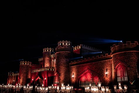 "The Royal Fort Wedding" Join us on this unforgettable regal journey as we celebrate the union of Shahdil & Namirah ✨♥️ Decor : @vividhweddingplanners Design & Planning : @namrata.musaligari @kodivamshee Venue : Fort Grand, Hyderabad #VividhWeddingPlanners #grandcentrepiece #muslimwedding #fortgrandwedding #nikahdecor #royalfortwedding #hyderabadfort [ Hyderabad wedding planners, hyderabad event planners, red theme wedding, fort wedding, hyderabad wedding decor, award winning wedding d... Fort Wedding Decor, Red Theme Wedding, Fort Wedding, Hyderabad Wedding, Nikah Decor, Night Wedding Decor, Red Theme, Indian Decor, Muslim Wedding