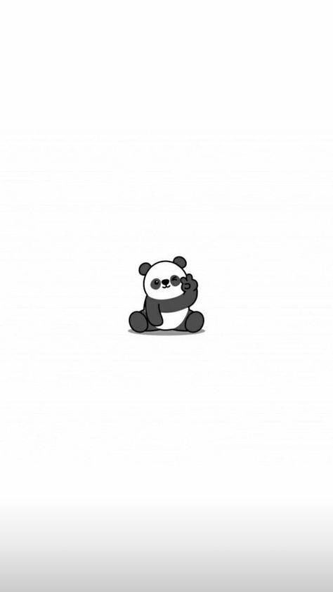 Panda Wallpaper Iphone, Game Wallpaper Iphone, Cute Black Wallpaper, Cute Panda Wallpaper, Cute Emoji Wallpaper, Funny Phone Wallpaper, Dont Touch My Phone Wallpapers, Cool Wallpapers Cartoon, Girly Art Illustrations