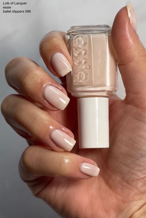 Limo Scene Essie, Neutral Nails For Beach Vacation, Champagne Nails Ideas, Essie Neutral Nail Polish, Cream Coloured Nails, Opi Beige Nail Polish, Essie Neutral Colors, Creamy Nail Colors, Essie Nail Polish Neutral