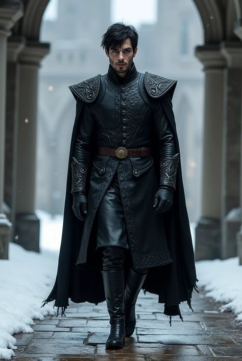 Royal Casual Outfits Men, Medieval Royalty Clothing Men, Fancy Fantasy Outfits Male, Dark Fantasy Male Outfit, Mens Fantasy Fashion Art, Formal Fantasy Outfits Male, Midevil Outfits Man, Formal Armor, Elf Clothes Male