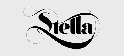 Clothing Logo Design, I Miss My Mom, Baby Stella, Miss My Mom, Artist Branding, Typeface Font, Lovely Flowers Wallpaper, Personal Identity, Creative Typography