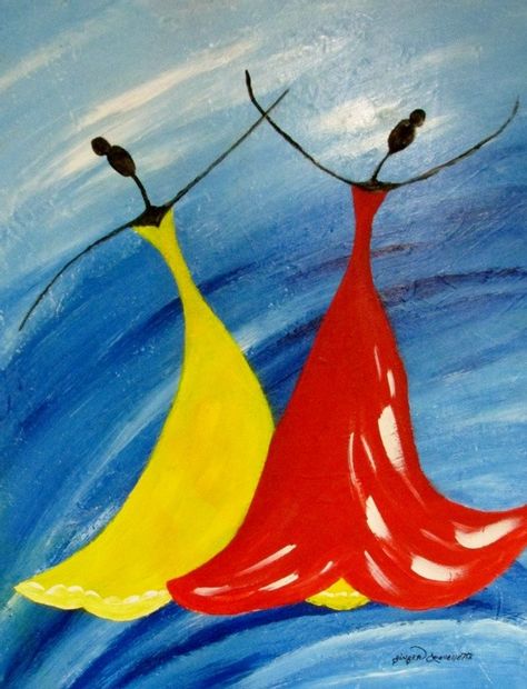 #gingerlovellette #dance #dancing #giddy #glad #happy #freedom #movement # #people #portrait #acrylic #art #artwork #fineart #fineartwork #artwanted Dance Paintings Easy, Friendship Paintings, Vietnam Painting, Freedom Movement, Dance Artwork, Color Wheel Art, African Artwork, Free Wall Art, Circle Painting