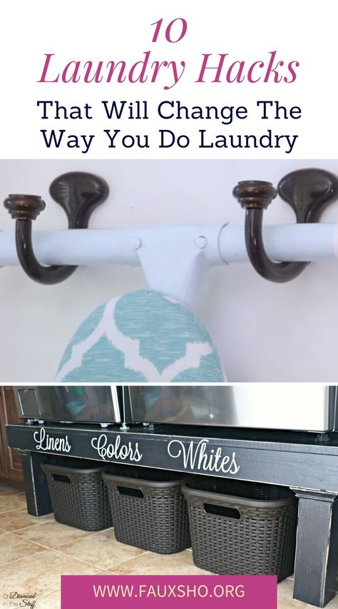 Doing the laundry can be a drag!  Here are 10 cleaning hacks to get you the cleanest clothes and help save you time and money! Bonus for Laundry room organization ideas! Doterra Cleaning, Laundry Room Organization Ideas, Remove Pet Stains, Natural Cleaning Products Diy, Room Organization Ideas, Homemade Cleaning Supplies, Cleaning Inspiration, Diy Cleaning Products Recipes, Ironing Boards