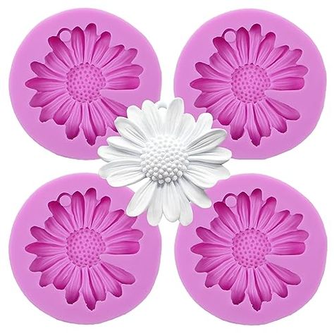 Keychain Molds, Flower Ice Cubes, Cake Stencils, Flower Ice, Silicone Chocolate Molds, Flower Keychain, Valentines Day Baby, Cake Stencil, Flower Molding