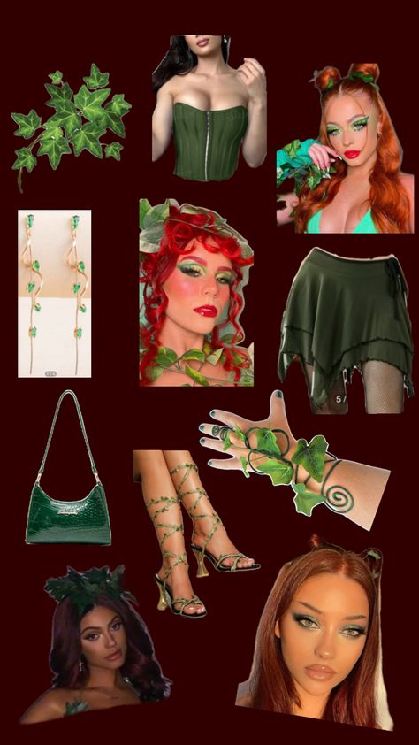 Ivy Halloween Costume, Poison Ivy Halloween, Poison Ivy Halloween Costume, Poison Ivy Costume, Ivy Costume, Poison Ivy, Halloween Costume, Ivy, Halloween Costumes