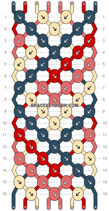 Animal Bracelet Patterns, Bracelet Templates, Sting Bracelets, Friendship Patterns, Bracelet Template, Simple Origami, Chevron Friendship Bracelets, Making Friendship Bracelets, String Bracelet Patterns