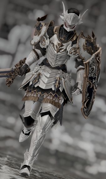 Valkyrie Armor, Ornate Armor, White Futuristic, White Armor, Knight Outfit, White Knight, Knights Helmet, Female Armor, Eorzea Collection