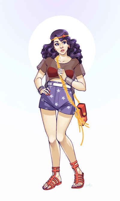 DC Comics Superheroines Dressed As Modern Hipsters - BuzzFeed Mobile Kida Disney, Comic Dress, Real Genius, Modern Hipster, Estilo Hipster, Univers Dc, Hipster Girls, Hipster Outfits, Dc Heroes