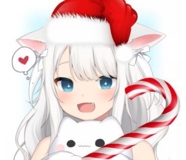 Christmas Avatar, Youtube Images, Anime Cat, Kawaii Girl, Jojo Bizarre, Happy Christmas, Christmas Cats, Good Mood, Aesthetic Anime