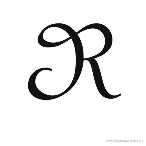 Letter R Tattoo, Alphabet R, Different Lettering Styles, Monogram Tattoo, Calligraphy Letters Alphabet, Alphabet Drawing, Fonts Handwriting Alphabet, Unique Lettering, Fancy Letters