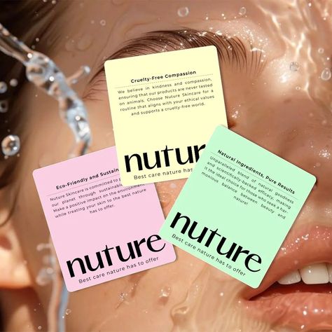 🌟 Sharing a skincare brand identity🌟 🌿🌸" Nuture is all about embracing natural beauty. This design captures the serenity and rejuvenation that nature brings to your skin" 👉Swipe to explore the world of nature💭and let me know your thoughts! . . . #skincarebrand #skincarebranding #skincare #skincarelogo #aesthetic #aestheticbrand #visualdesigner [Skincare, skincare product design, skincare brand identity, aesthetic brands, skincare branding, visual identity, graphic designer, visual designe... Skin Care Brand Identity, Skincare Product Design, Skin Care Branding Design, Skincare Graphics, Identity Aesthetic, Skincare Brand Identity, Aesthetic Brands, Skincare Logo, Embrace Natural Beauty