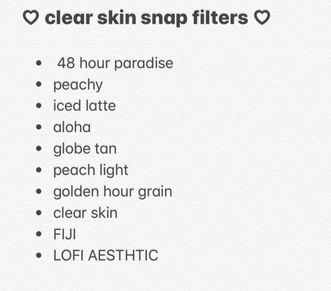 Snap Filters, Snapchat Filters, Instagram Filter, Clear Skin, Your Skin, Snapchat, Bullet Journal, Make Your, Skin