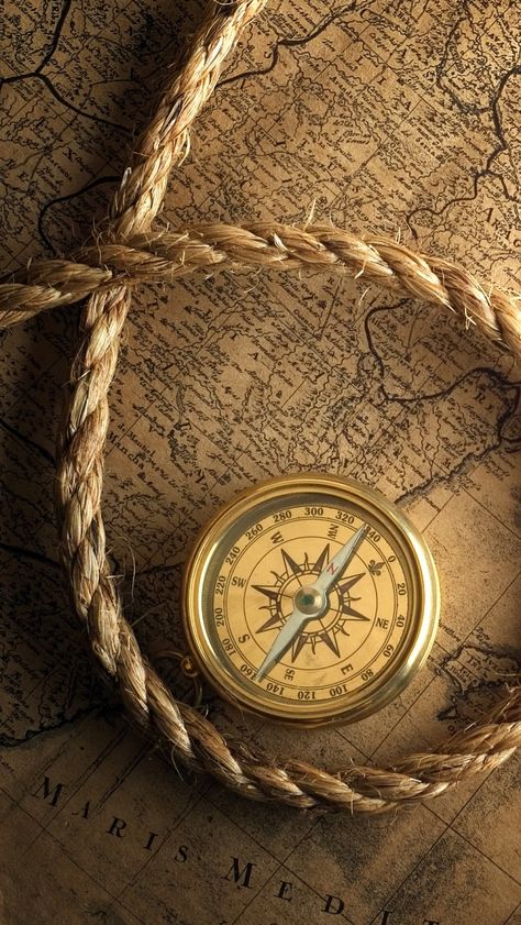 Johnny Depp Jack Sparrow, Strange Decor, Compass And Map Tattoo, Wwii Propaganda Posters, The Flying Dutchman, 480x800 Wallpaper, Compass Watch, Nautical Aesthetic, Nautical Tattoo