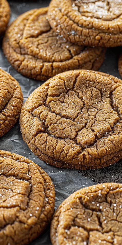 Soft Ginger Cookies [25 Minutes] – Chasety Spicy Ginger Cookies, Snickerdoodle Bars, Soft Ginger Cookies, Ginger Chews, Gingersnap Cookies, Maple Cookies, Lemon Brownies, Maple Butter, Soft Sugar Cookies