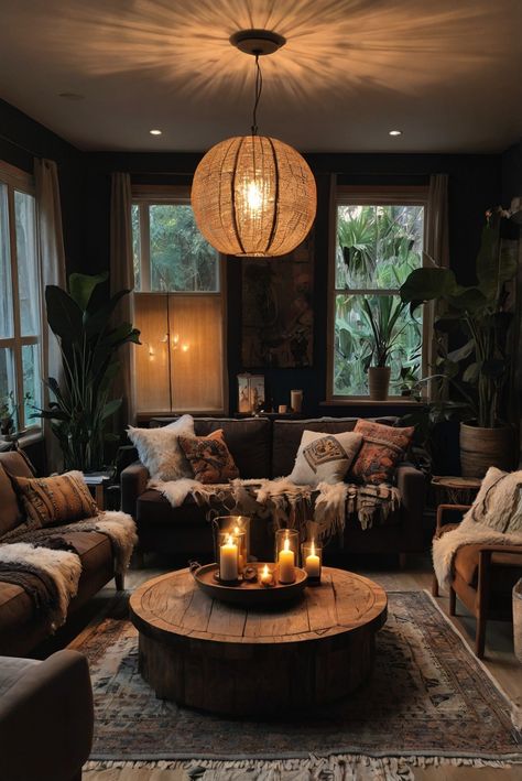 Fall Furniture , Autumn Cozy Fall ,Decor Easy Fall ,
Decor Neutral Fall ,Decor Fall ,Decor Inspiration ,Fall Decor Ideas Cozy Dark Boho Living Room, Dark Moody Boho Living Room, Living Room Designs Dark Wood, Dark Earth Tone Living Room, Dark Themed Living Room, Moody Contemporary Living Room, Minimalist Living Room Dark, Dark Cozy Home, Boho Coffee Table Decor Ideas