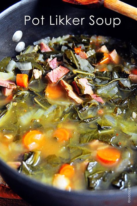 Pot Likker Soup Turnip Green Soup, Green Soup, Turnip Greens, Sloppy Joe, Soup And Stew, Sopot, Etsy Christmas, Goulash, Collard Greens