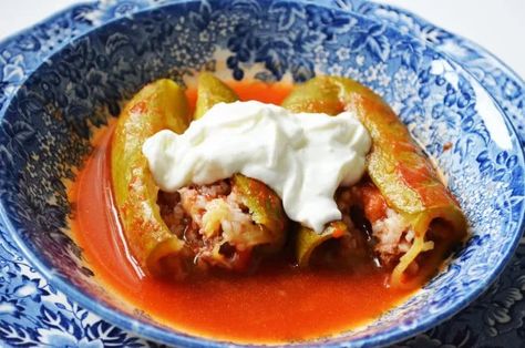 Lebanese Stuffed Kousa Squash Koosa Recipe, Lebanese Salad, Rice Stuffing, Stuffed Grape Leaves, Tomato Broth, Middle Eastern Dishes, Using A Pressure Cooker, Beef And Rice, Vegetable Puree