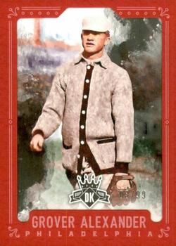 2017 Panini Diamond Kings - Red Framed #9 Grover Cleveland Alexander | Trading Card Database King Frame, Grover Cleveland, Red Frame, Philadelphia Phillies, Trading Card, Trivia, Cleveland, Trading Cards, Alexander