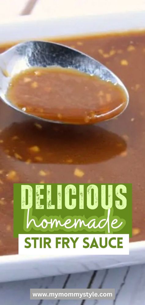 Homemade Stir Fry Sauce Healthy, Best Stir Fry Sauce Recipe, Healthy Stir Fry Sauce, Chicken Stir Fry Sauce, Homemade Stir Fry Sauce, Stir Fry Sauce Recipe, Asian Sauces, Homemade Stir Fry, Healthy Chicken Pasta