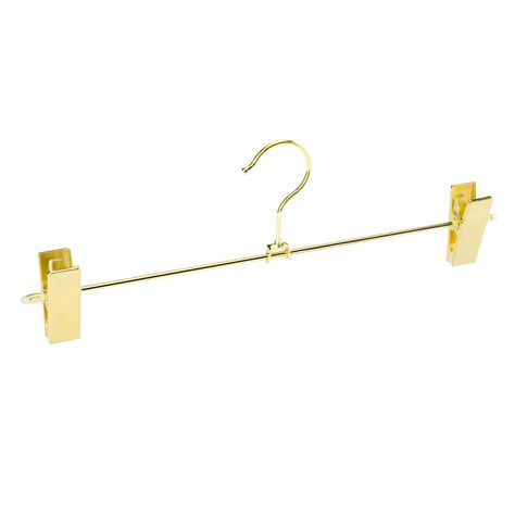 Amazon.com: Jetdio Metal Heavy Duty Pants Skirt Slacks Hangers,Trousers Hangers with Two Adjustable Clips and 360-degree Swivel Hook, 12 Pack, Gold: Gateway Pants Hangers, Trouser Hangers, Gold Pants, Swivel Hook, Hanger Clips, Pant Hangers, Pants Skirt, Hanger Rack, 360 Degree