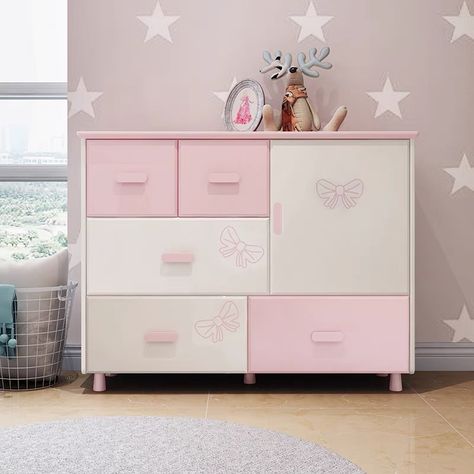 Kawaii Dresser, Kids Cupboard Design, Cute Dresser, Bad Room Design, Almirah Designs, Kids Room Interior Design, Diy Room Decor For Teens, Interior Design Your Home, Cute Furniture