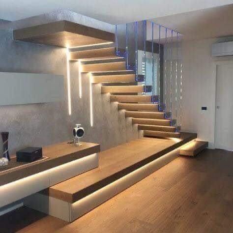 Loft Bedroom Decor, Storage Stairs, درج السلم, Cantilever Stairs, Staircase Design Modern, Stairs Storage, Stairs Design Interior, House Staircase, Escalier Design