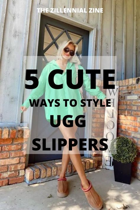 ugg slippers College Football Game Outfit, Ugg Platform Slippers, Slipper Outfit, Ugg Platform, Health Articles Wellness, Black Turtle Neck, Football Game Outfit, Harry Styles Concert, What To Wear To A Wedding